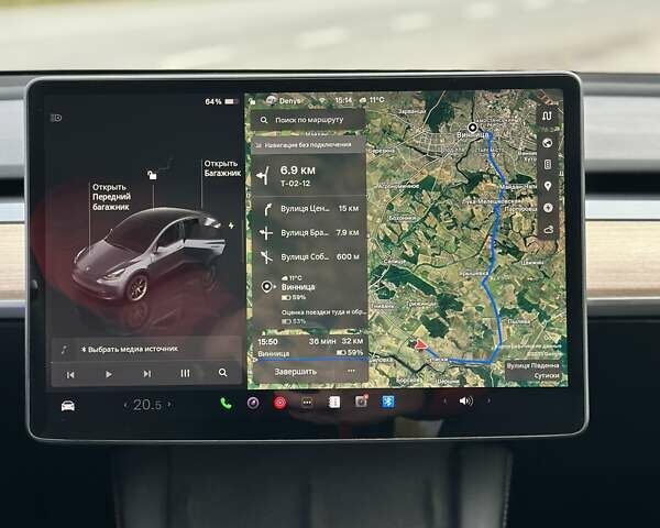 Сірий Тесла Model Y, об'ємом двигуна 0 л та пробігом 51 тис. км за 27000 $, фото 19 на Automoto.ua