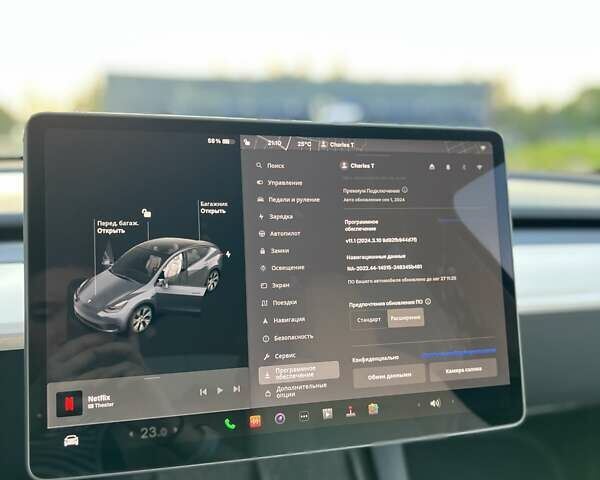 Серый Тесла Model Y, объемом двигателя 0 л и пробегом 22 тыс. км за 28999 $, фото 17 на Automoto.ua