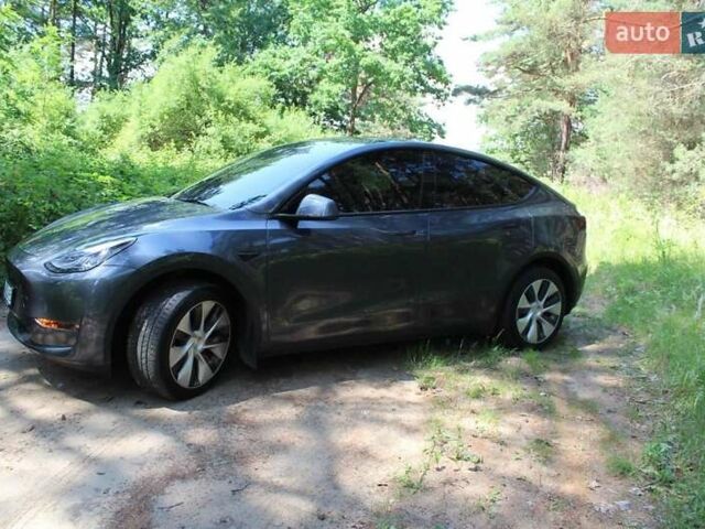 Серый Тесла Model Y, объемом двигателя 0 л и пробегом 3 тыс. км за 39000 $, фото 2 на Automoto.ua