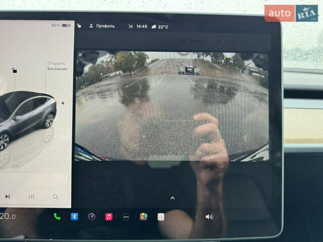 Серый Тесла Model Y, объемом двигателя 0 л и пробегом 66 тыс. км за 27900 $, фото 29 на Automoto.ua