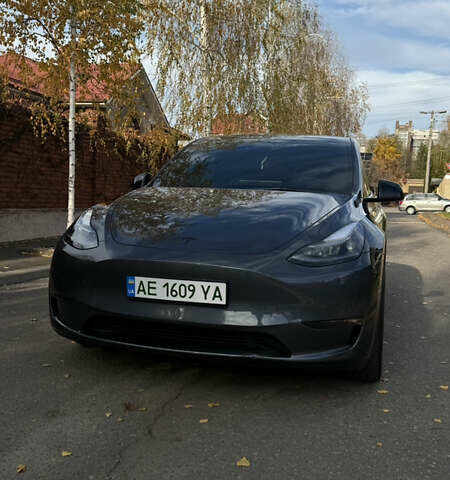 Серый Тесла Model Y, объемом двигателя 0 л и пробегом 25 тыс. км за 30500 $, фото 1 на Automoto.ua