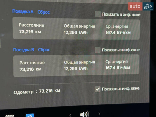 Сірий Тесла Model Y, об'ємом двигуна 0 л та пробігом 73 тис. км за 30000 $, фото 35 на Automoto.ua