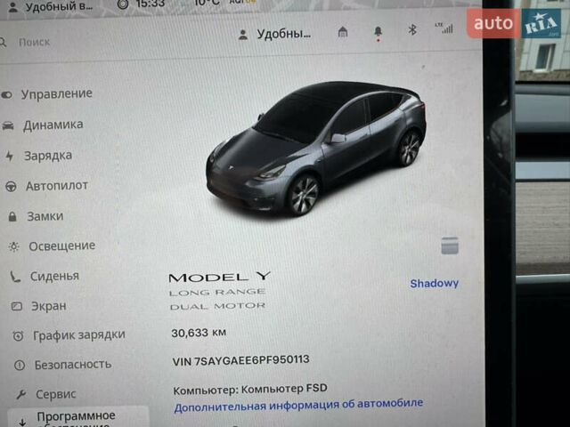 Серый Тесла Model Y, объемом двигателя 0 л и пробегом 30 тыс. км за 32000 $, фото 10 на Automoto.ua