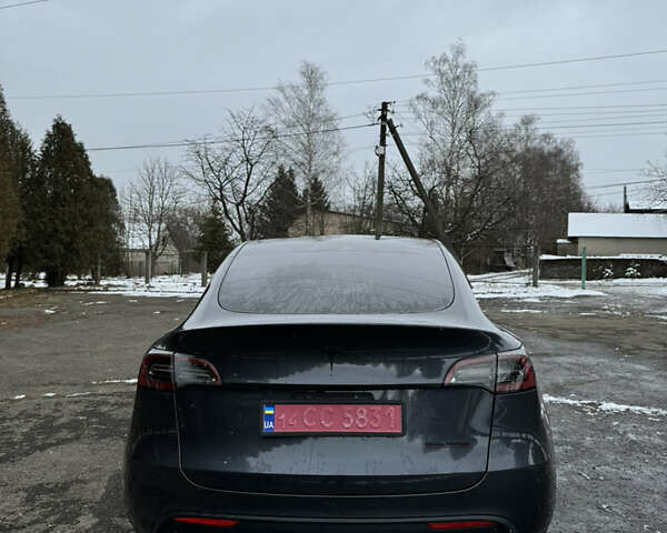 Серый Тесла Model Y, объемом двигателя 0 л и пробегом 28 тыс. км за 28200 $, фото 10 на Automoto.ua
