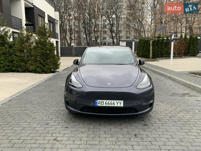 Серый Тесла Model Y, объемом двигателя 0 л и пробегом 24 тыс. км за 35000 $, фото 11 на Automoto.ua