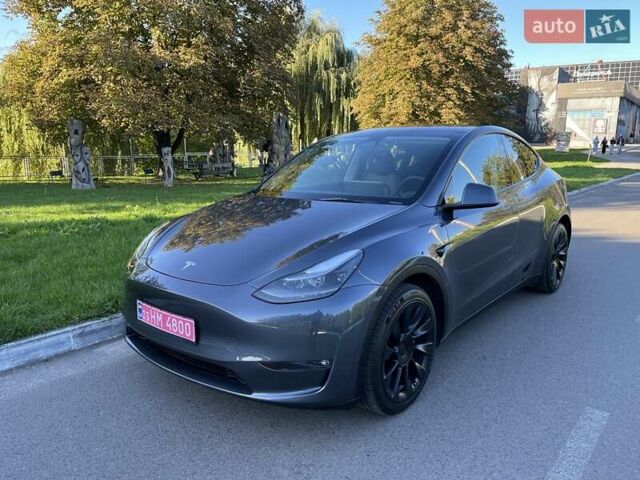 Тесла Model Y 2023 у Луцьку на Automoto.ua Сірий Тесла Model Y, об'ємом двигуна 0 л та пробігом 40 тис. км за 27900 $, фото 26 на Automoto.ua