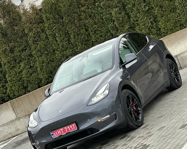 Сірий Тесла Model Y, об'ємом двигуна 0 л та пробігом 26 тис. км за 25999 $, фото 18 на Automoto.ua