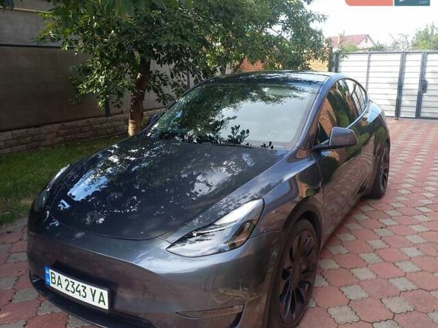 Серый Тесла Model Y, объемом двигателя 0 л и пробегом 62 тыс. км за 31500 $, фото 3 на Automoto.ua