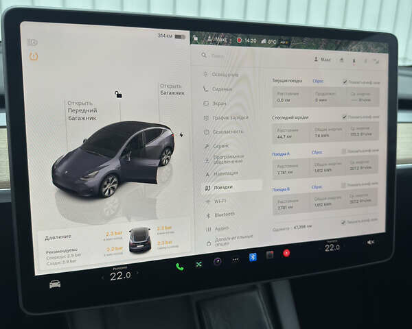 Сірий Тесла Model Y, об'ємом двигуна 0 л та пробігом 48 тис. км за 26000 $, фото 16 на Automoto.ua