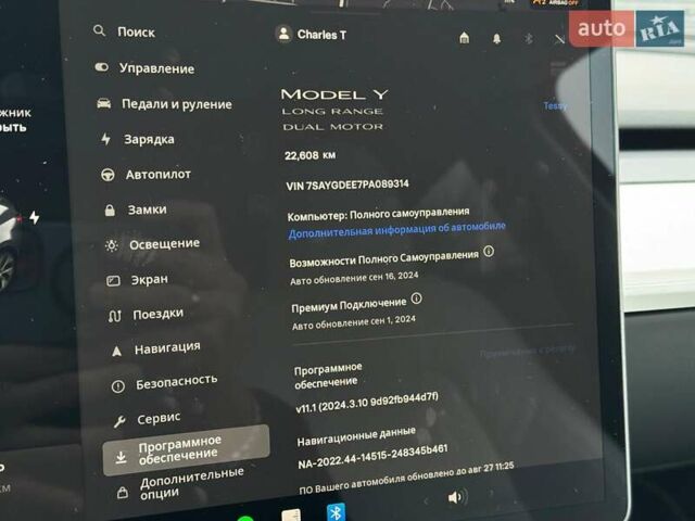 Сірий Тесла Model Y, об'ємом двигуна 0 л та пробігом 22 тис. км за 25990 $, фото 15 на Automoto.ua