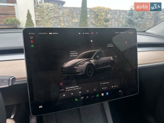 Серый Тесла Model Y, объемом двигателя 0 л и пробегом 7 тыс. км за 29950 $, фото 30 на Automoto.ua