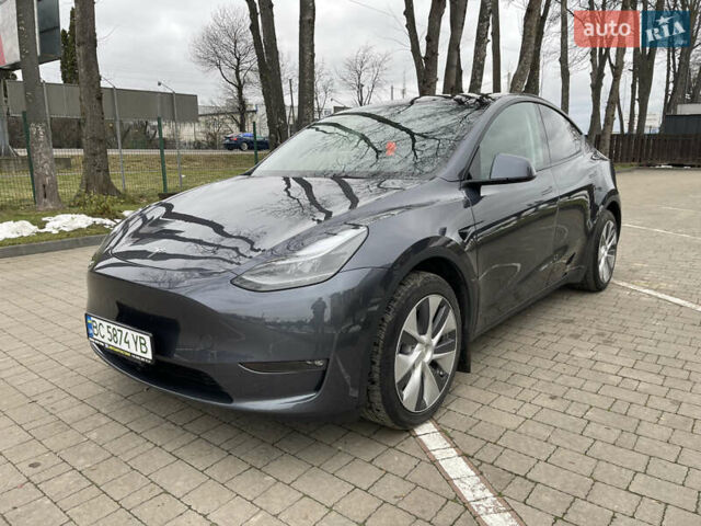 Серый Тесла Model Y, объемом двигателя 0 л и пробегом 35 тыс. км за 29200 $, фото 6 на Automoto.ua