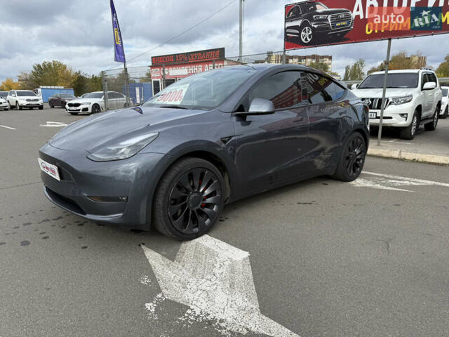 Серый Тесла Model Y, объемом двигателя 0 л и пробегом 71 тыс. км за 28900 $, фото 1 на Automoto.ua