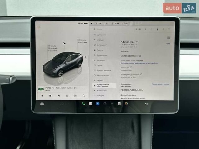 Серый Тесла Model Y, объемом двигателя 0 л и пробегом 32 тыс. км за 31999 $, фото 17 на Automoto.ua