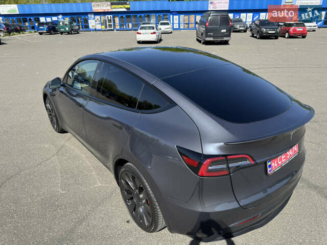 Серый Тесла Model Y, объемом двигателя 0 л и пробегом 28 тыс. км за 29000 $, фото 30 на Automoto.ua