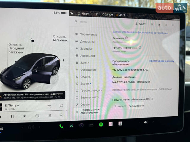 Серый Тесла Model Y, объемом двигателя 0 л и пробегом 22 тыс. км за 21900 $, фото 23 на Automoto.ua