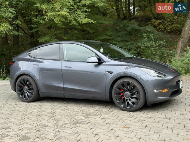 Сірий Тесла Model Y, об'ємом двигуна 0 л та пробігом 63 тис. км за 37799 $, фото 3 на Automoto.ua