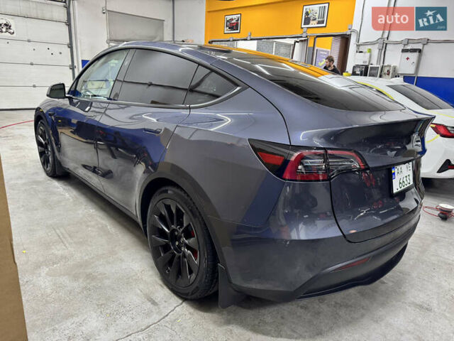 Серый Тесла Model Y, объемом двигателя 0 л и пробегом 16 тыс. км за 34000 $, фото 6 на Automoto.ua
