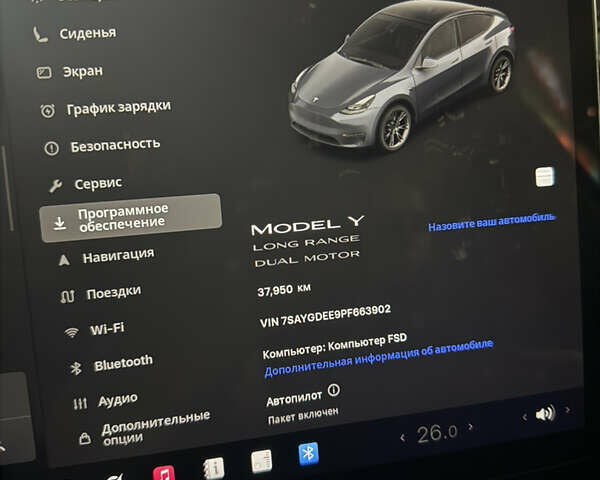 Сірий Тесла Model Y, об'ємом двигуна 0 л та пробігом 37 тис. км за 26800 $, фото 17 на Automoto.ua