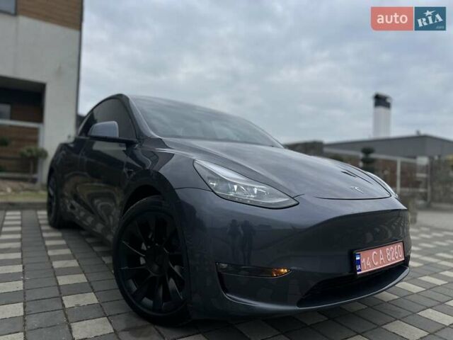 Серый Тесла Model Y, объемом двигателя 0 л и пробегом 7 тыс. км за 29950 $, фото 10 на Automoto.ua