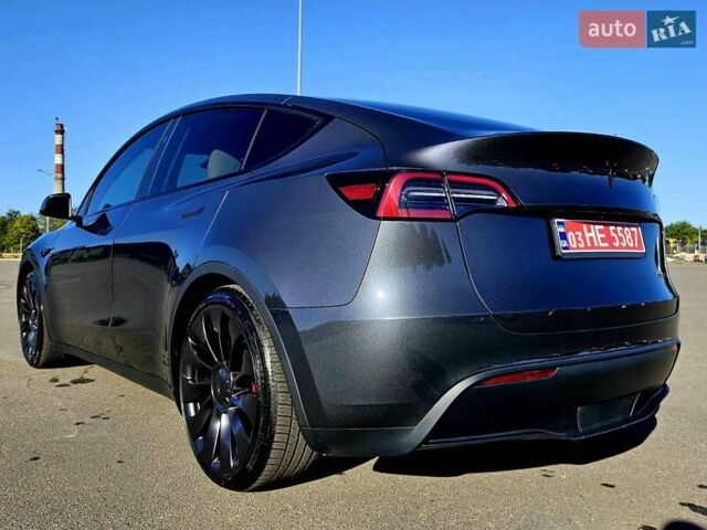 Серый Тесла Model Y, объемом двигателя 0 л и пробегом 29 тыс. км за 27900 $, фото 8 на Automoto.ua