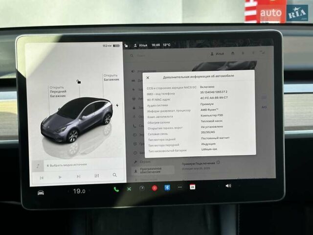 Сірий Тесла Model Y, об'ємом двигуна 0 л та пробігом 27 тис. км за 28999 $, фото 18 на Automoto.ua