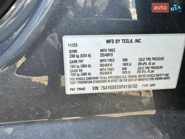 Серый Тесла Model Y, объемом двигателя 0 л и пробегом 22 тыс. км за 21900 $, фото 20 на Automoto.ua