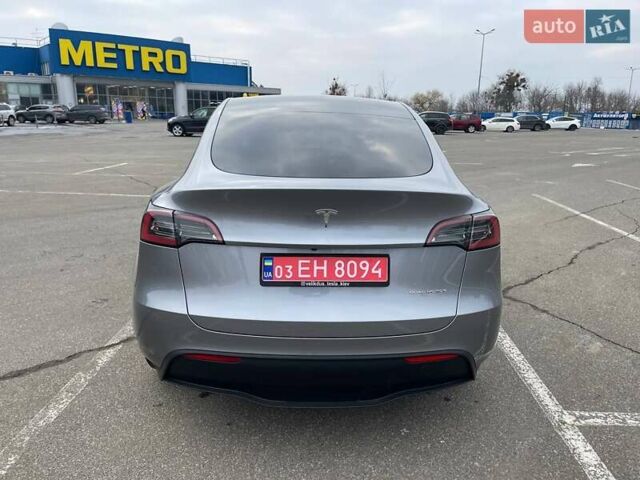 Серый Тесла Model Y, объемом двигателя 0 л и пробегом 25 тыс. км за 37500 $, фото 7 на Automoto.ua