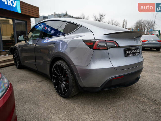Серый Тесла Model Y, объемом двигателя 0 л и пробегом 61 тыс. км за 32500 $, фото 10 на Automoto.ua