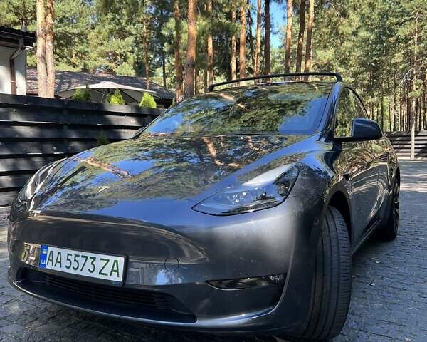 Серый Тесла Model Y, объемом двигателя 0 л и пробегом 17 тыс. км за 33900 $, фото 5 на Automoto.ua