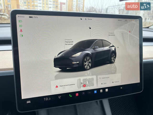 Серый Тесла Model Y, объемом двигателя 0 л и пробегом 20 тыс. км за 27000 $, фото 15 на Automoto.ua