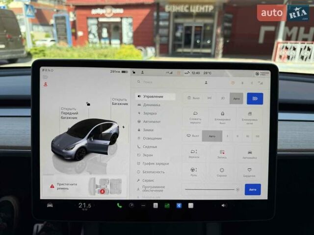 Серый Тесла Model Y, объемом двигателя 0 л и пробегом 20 тыс. км за 42900 $, фото 26 на Automoto.ua