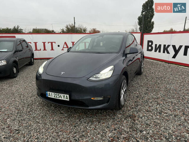 Тесла Model Y 2023 в Борисполе на Automoto.ua Серый Тесла Model Y, объемом двигателя 0 л и пробегом 4 тыс. км за 32000 $, фото 4 на Automoto.ua