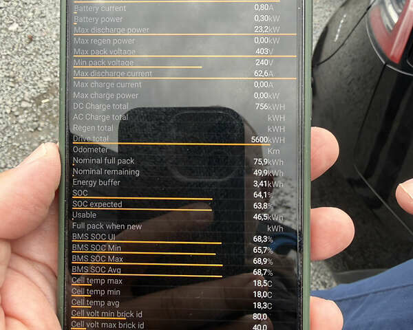 Серый Тесла Model Y, объемом двигателя 0 л и пробегом 44 тыс. км за 26900 $, фото 13 на Automoto.ua