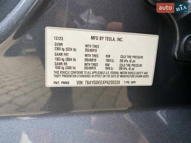 Серый Тесла Model Y, объемом двигателя 0 л и пробегом 30 тыс. км за 31700 $, фото 25 на Automoto.ua