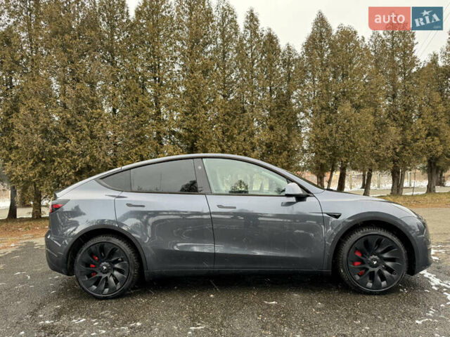 Серый Тесла Model Y, объемом двигателя 0 л и пробегом 28 тыс. км за 28200 $, фото 6 на Automoto.ua