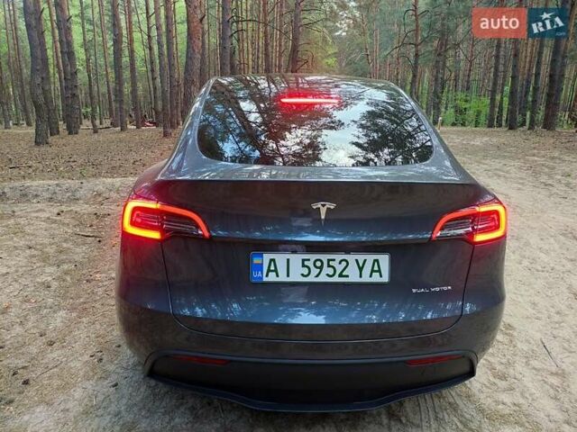 Серый Тесла Model Y, объемом двигателя 0 л и пробегом 15 тыс. км за 27100 $, фото 22 на Automoto.ua