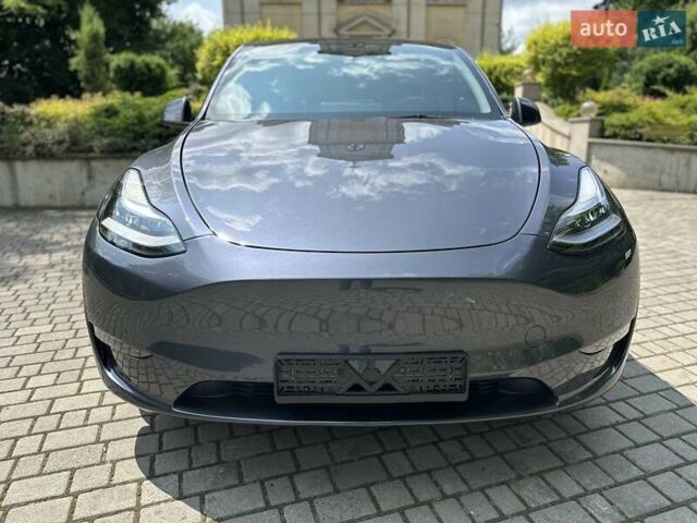 Серый Тесла Model Y, объемом двигателя 0 л и пробегом 55 тыс. км за 25100 $, фото 10 на Automoto.ua