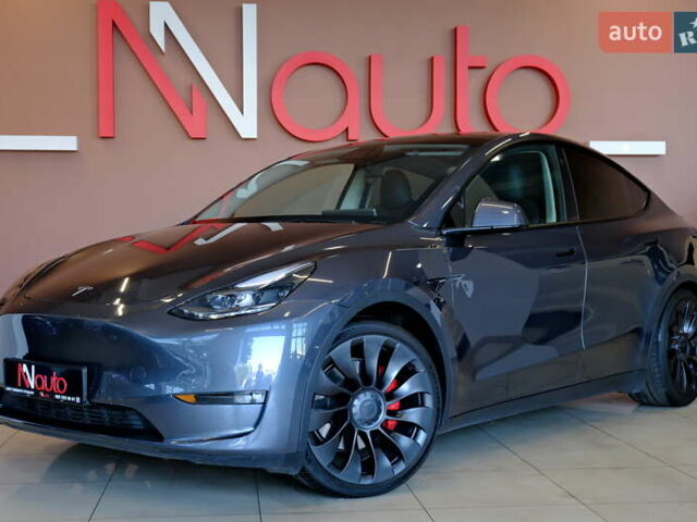 Серый Тесла Model Y, объемом двигателя 0 л и пробегом 42 тыс. км за 23900 $, фото 15 на Automoto.ua