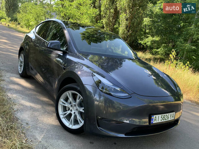 Серый Тесла Model Y, объемом двигателя 0 л и пробегом 47 тыс. км за 28028 $, фото 2 на Automoto.ua