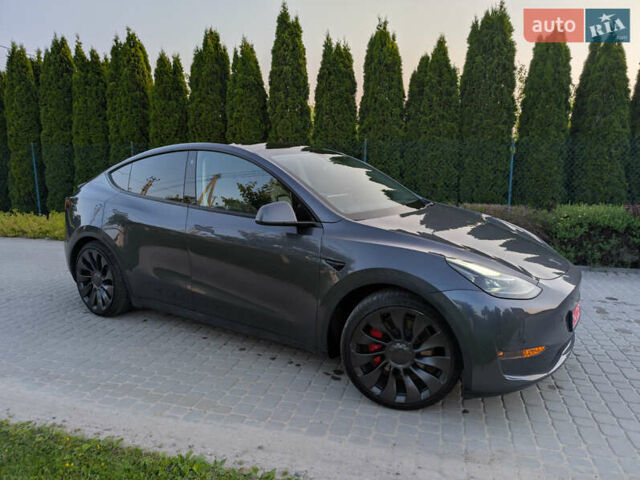 Серый Тесла Model Y, объемом двигателя 0 л и пробегом 47 тыс. км за 26000 $, фото 13 на Automoto.ua