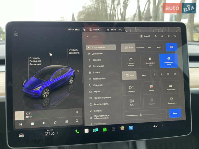 Серый Тесла Model Y, объемом двигателя 0 л и пробегом 35 тыс. км за 29200 $, фото 39 на Automoto.ua