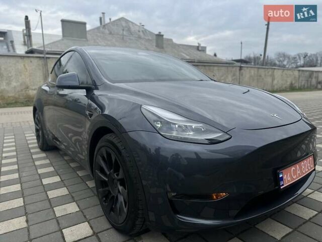 Серый Тесла Model Y, объемом двигателя 0 л и пробегом 7 тыс. км за 29950 $, фото 19 на Automoto.ua