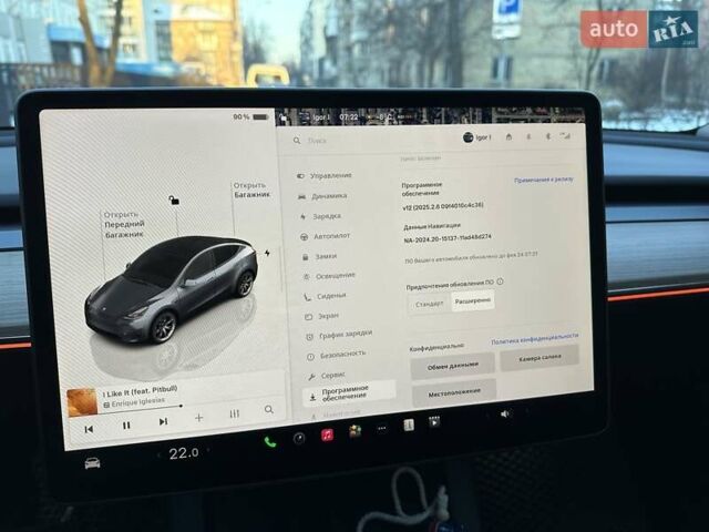 Серый Тесла Model Y, объемом двигателя 0 л и пробегом 12 тыс. км за 31800 $, фото 19 на Automoto.ua