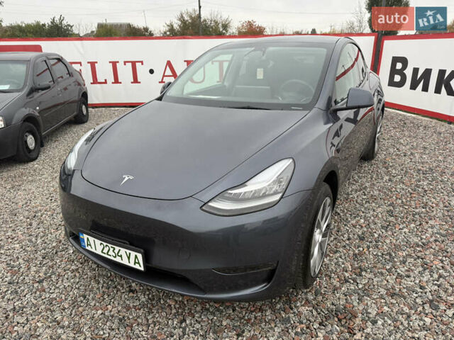 Тесла Model Y 2023 в Борисполе на Automoto.ua Серый Тесла Model Y, объемом двигателя 0 л и пробегом 4 тыс. км за 32000 $, фото 14 на Automoto.ua