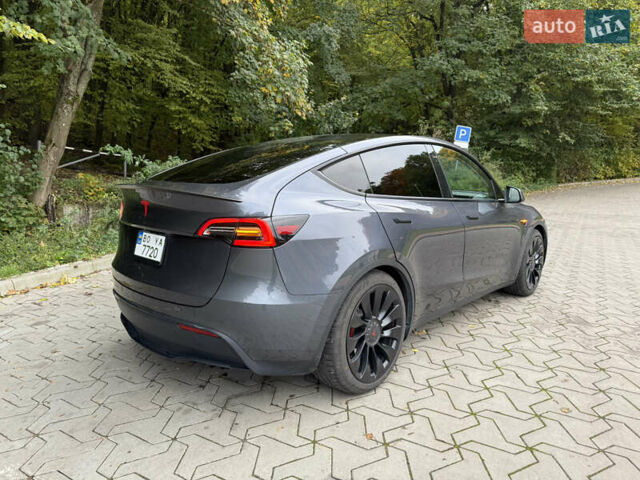 Сірий Тесла Model Y, об'ємом двигуна 0 л та пробігом 63 тис. км за 37799 $, фото 10 на Automoto.ua