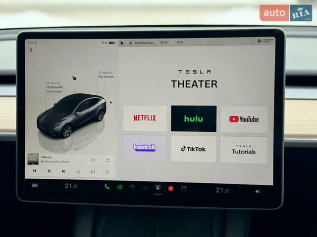 Серый Тесла Model Y, объемом двигателя 0 л и пробегом 26 тыс. км за 33500 $, фото 39 на Automoto.ua