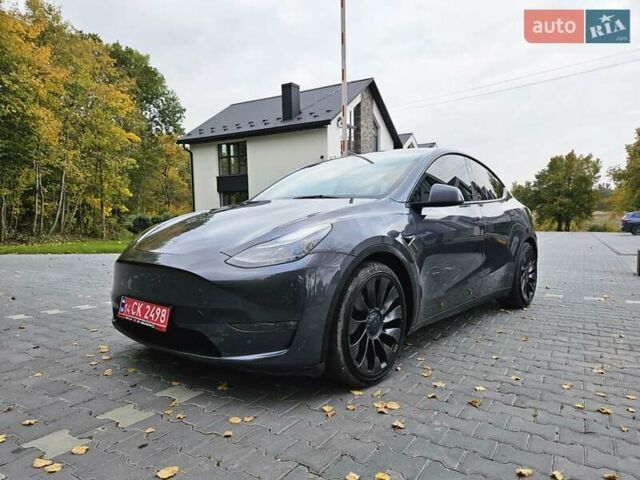 Серый Тесла Model Y, объемом двигателя 0 л и пробегом 32 тыс. км за 29500 $, фото 18 на Automoto.ua