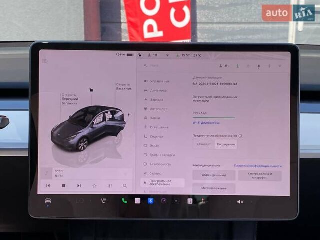 Серый Тесла Model Y, объемом двигателя 0 л и пробегом 32 тыс. км за 31999 $, фото 20 на Automoto.ua