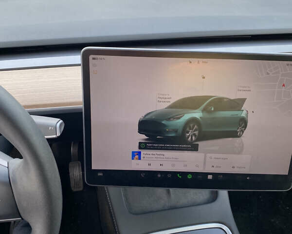Серый Тесла Model Y, объемом двигателя 0 л и пробегом 14 тыс. км за 26600 $, фото 7 на Automoto.ua
